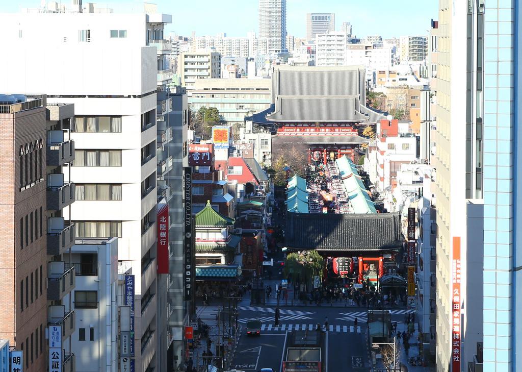 Hotel Wing International Select Asakusa Komagata Tokyo Exterior photo